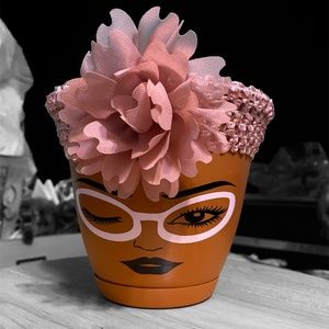 Plastic 6in face planters